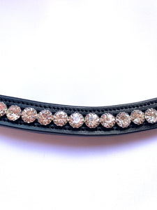 Round crystal brow band